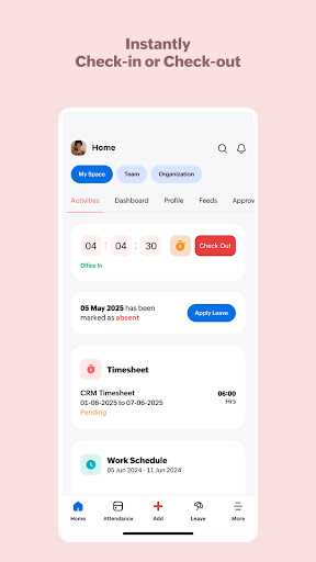 Zoho People - HR Management ekran görüntüsü