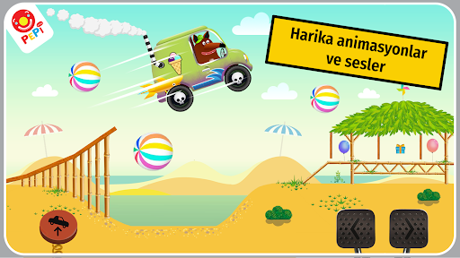 Pepi Ride: komik araba yarışı ekran görüntüsü