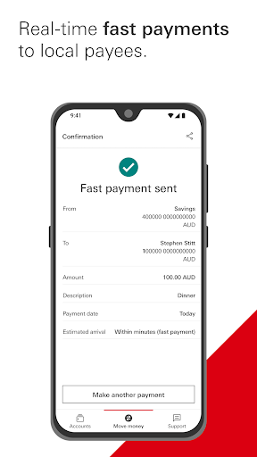 HSBC Australia ekran görüntüsü