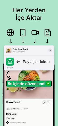 Tarif Yöneticisi - Mr. Cook ekran görüntüsü
