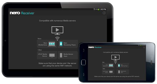 Nero Receiver | Enable streami ekran görüntüsü