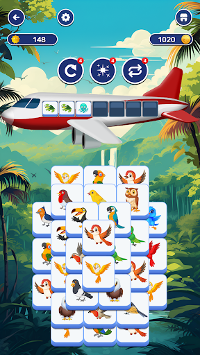 Birds Tile Match Adventure ekran görüntüsü