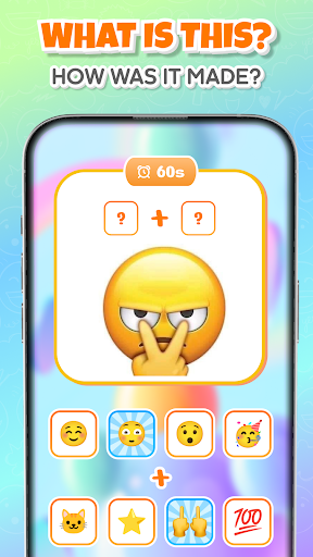Emoji Kitchen, Merge Emojiler ekran görüntüsü