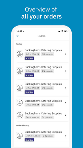 Buckinghams Catering Supplies ekran görüntüsü