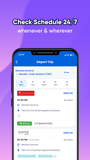 BusOnlineTicket.com - MY & SG ekran görüntüsü
