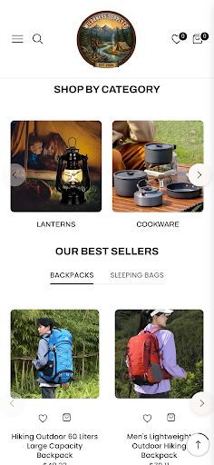 Wilderness Supply Co ekran görüntüsü