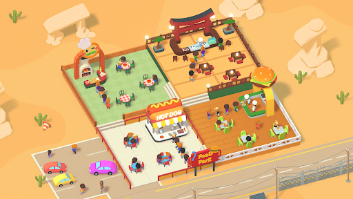 Idle Food Park Tycoon ekran görüntüsü
