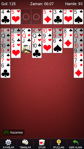 FreeCell Solitaire - Kart ekran görüntüsü