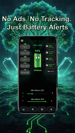 Battery Alarm PRO ekran görüntüsü