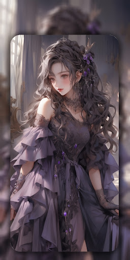 Aesthetic Purple Wallpaper HD ekran görüntüsü
