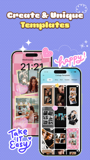 DIY Wallpaper & Collage Maker ekran görüntüsü