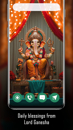 Lord Ganesh HD Wallpaper 4K ekran görüntüsü