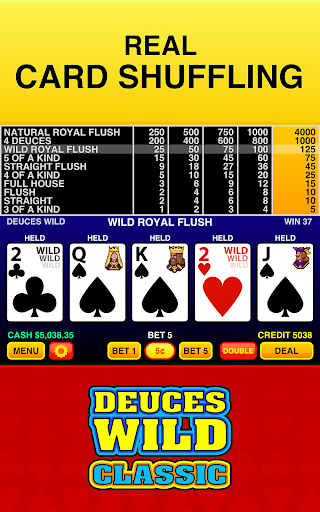 Deuces Wild Classic - Casino V ekran görüntüsü