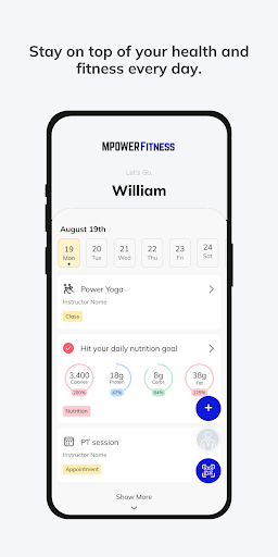 MPower Fit ekran görüntüsü