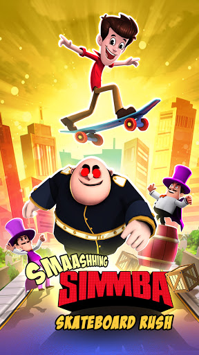 Smaashhing Simmba - Skate Rush ekran görüntüsü