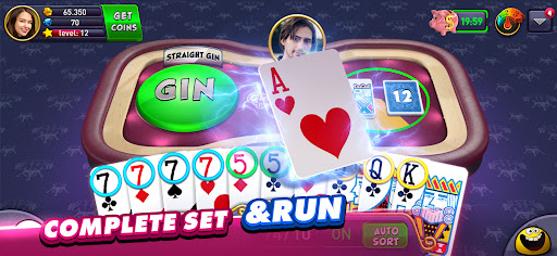 Gin Rummy Plus: Fun Card Game ekran görüntüsü