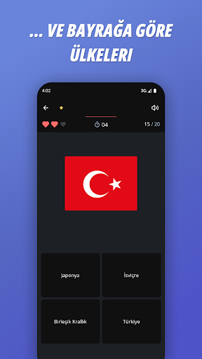 Flag Mania - Bayrak Yarışması ekran görüntüsü