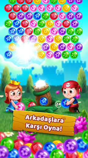 Flower Games - Bubble Pop ekran görüntüsü