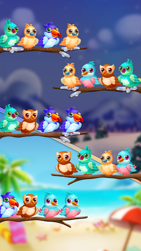 Bird Sort: Color Sorting Game ekran görüntüsü