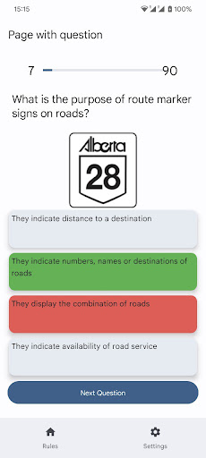 Alberta Driving License ekran görüntüsü