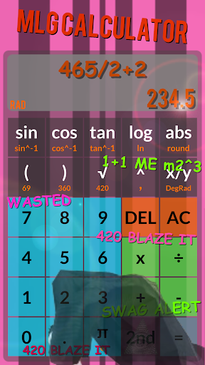 Calculator MLG ekran görüntüsü