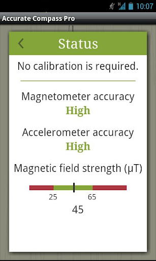 Accurate Compass Pro ekran görüntüsü