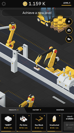 Idle Factory: Fabrika Oyunları ekran görüntüsü