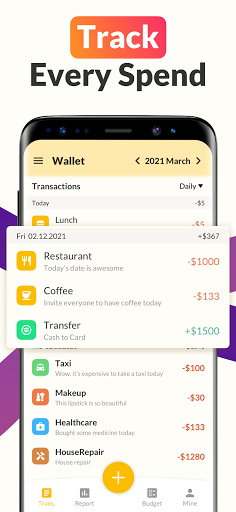 Money Tracker Expense Tracker ekran görüntüsü