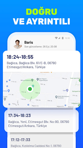 Aile Takipçisi: Telefon Bul ekran görüntüsü
