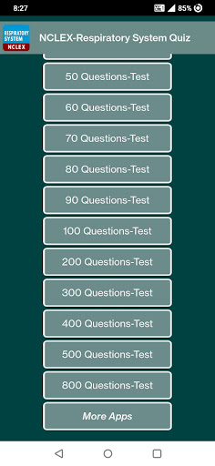 Respiratory System Quiz ekran görüntüsü