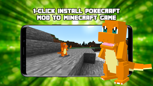 Mod PokeCraft for Minecraft ekran görüntüsü