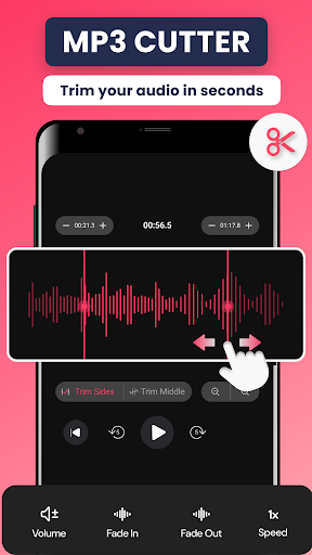 MP3 Cutter & Audio Trimmer ekran görüntüsü