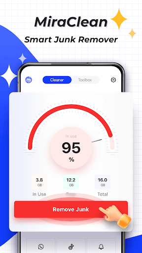 MiraClean - Dosya Yöneticisi ekran görüntüsü