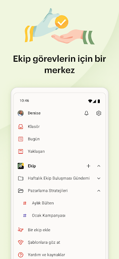 Todoist: To do list ve Takvim ekran görüntüsü