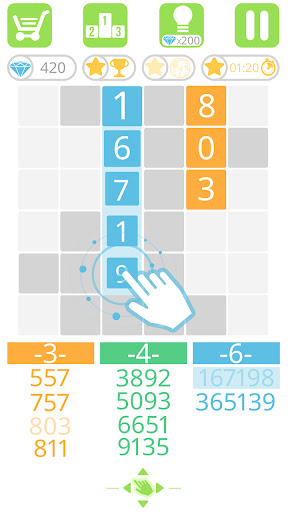 Numbers crossed ekran görüntüsü