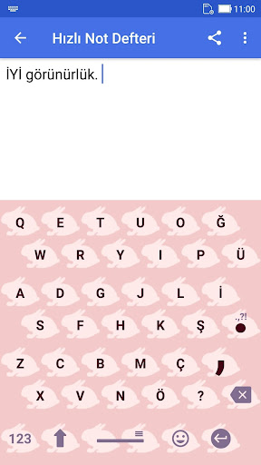 1C Big Keyboard ekran görüntüsü