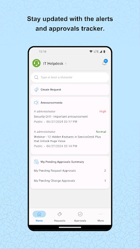 ServiceDesk Plus | On-premises ekran görüntüsü