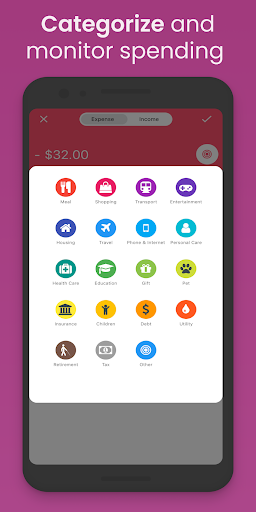 Expense Tracker & Budget App ekran görüntüsü