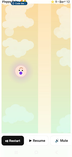 Flappy Baby ekran görüntüsü