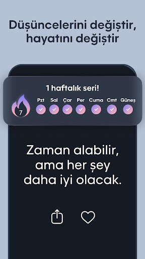 Motivation - Günlük alıntılar ekran görüntüsü
