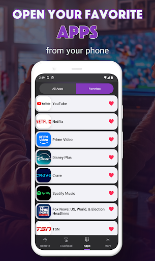 Remote for Roku OS TVs ekran görüntüsü