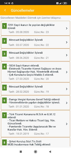 Türk Ticaret Kanunu ekran görüntüsü