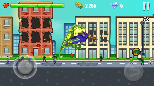 Jurassic Dinosaur City Rampage ekran görüntüsü