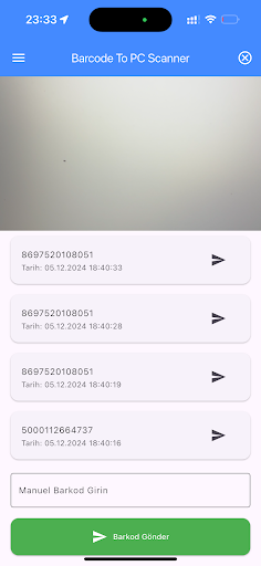 Barcode To Pc Scanner ekran görüntüsü