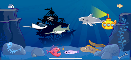 FISH sea animal puzzle games ekran görüntüsü