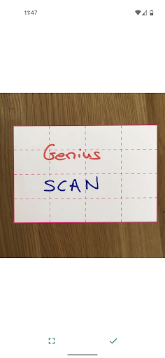 Genius Scan SDK Simple Demo ekran görüntüsü