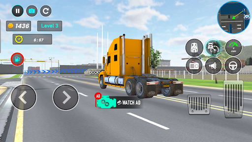 Cargo Truck Transport Game ekran görüntüsü