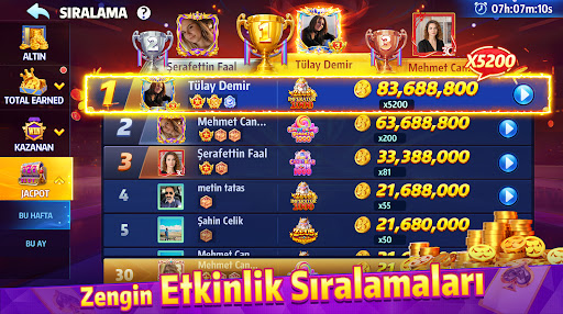 101 Okey Hall-Batak Oyun ekran görüntüsü