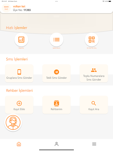 VatanSMS | Başlıklı Toplu SMS ekran görüntüsü