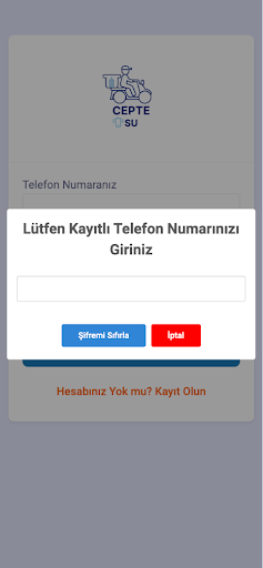 Cepte Su ekran görüntüsü